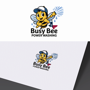 Logo Design by grafixbro for Busy Bee Power Washing | Design: #35264173