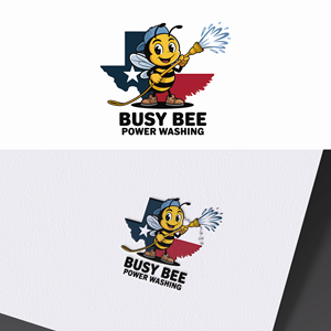 Logo Design by grafixbro for Busy Bee Power Washing | Design: #35264174