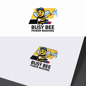 Logo Design by grafixbro for Busy Bee Power Washing | Design: #35264176