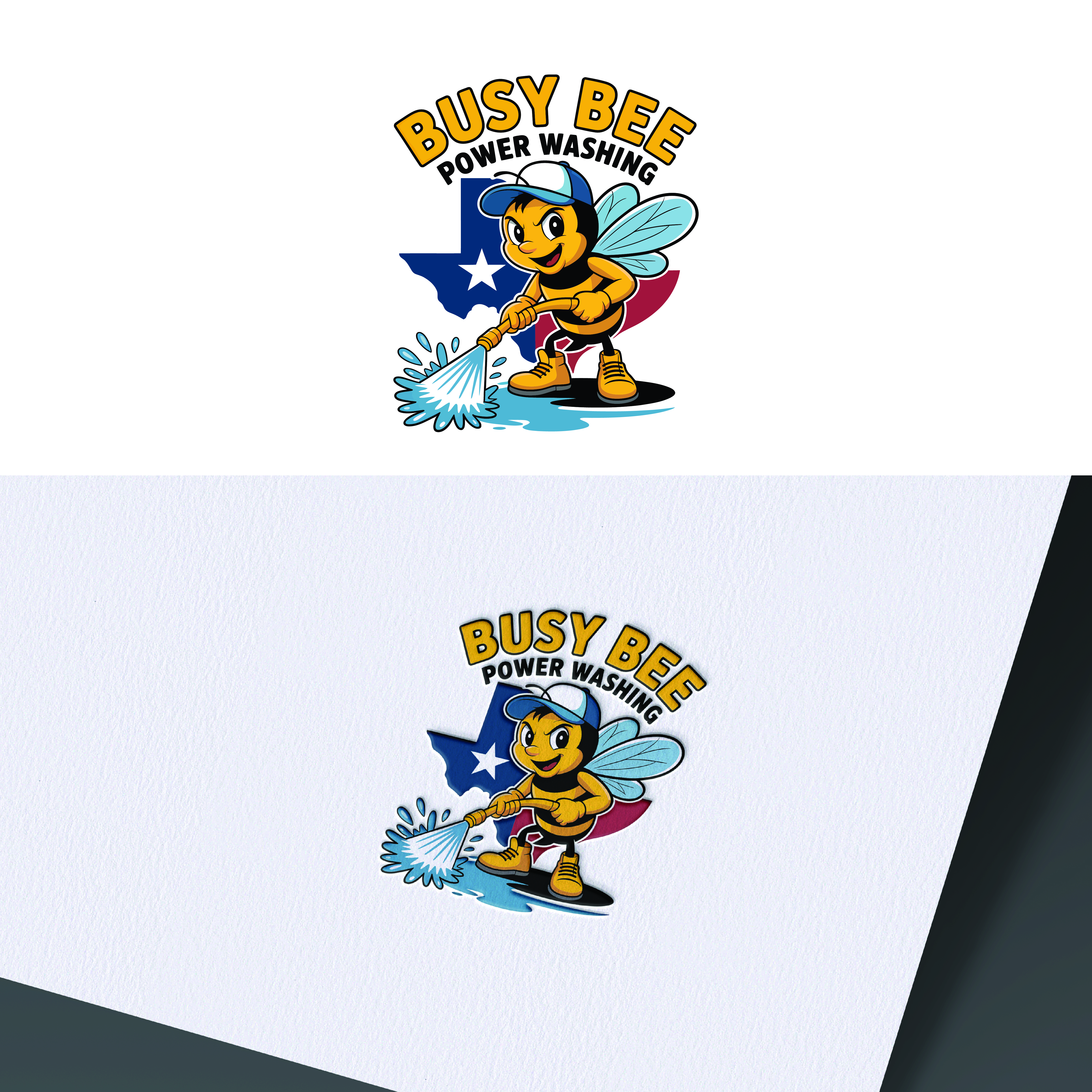 Design de Logo par grafixbro pour Busy Bee Power Washing | Design #35264177