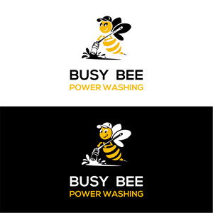 Logo Design by Turz Design for Busy Bee Power Washing | Design: #35257946