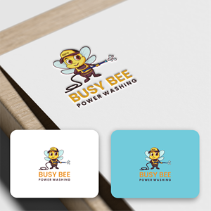 Diseño de Logo por Seblak_Studio para Busy Bee Power Washing | Diseño: #35254503