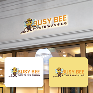 Diseño de Logo por Seblak_Studio para Busy Bee Power Washing | Diseño: #35254504