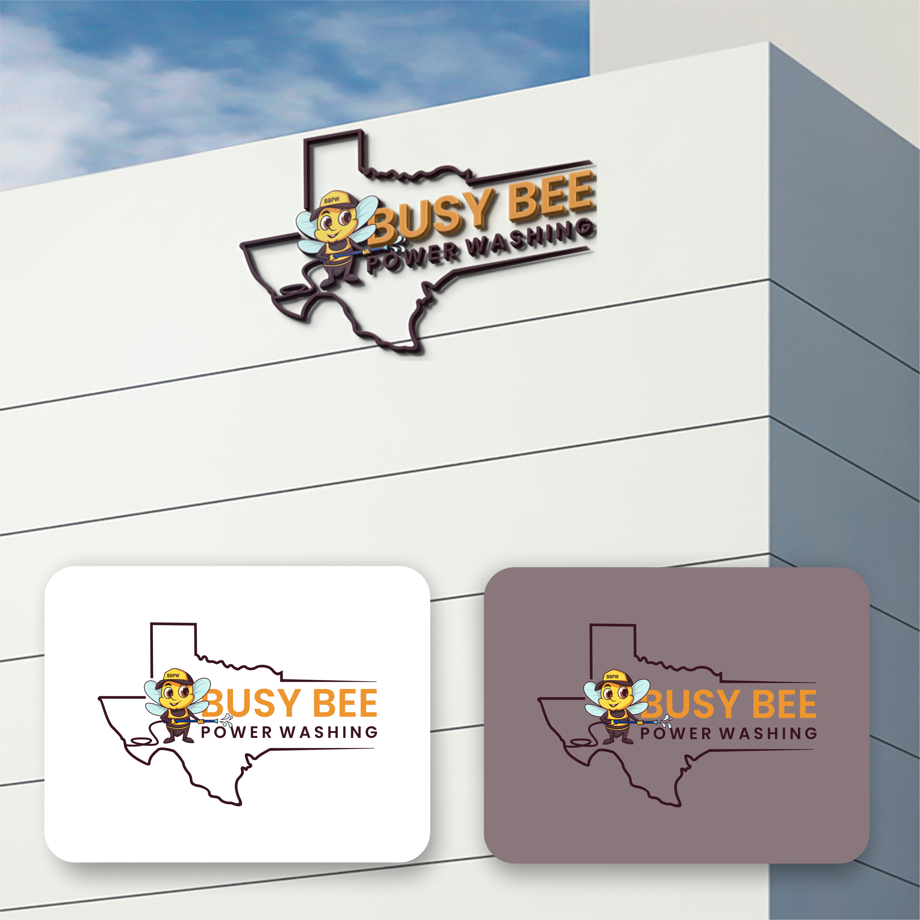 Diseño de Logo por ArtAND_Studio para Busy Bee Power Washing | Diseño #35254604