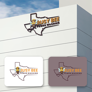 Logo Design by Seblak_Studio for Busy Bee Power Washing | Design: #35254604