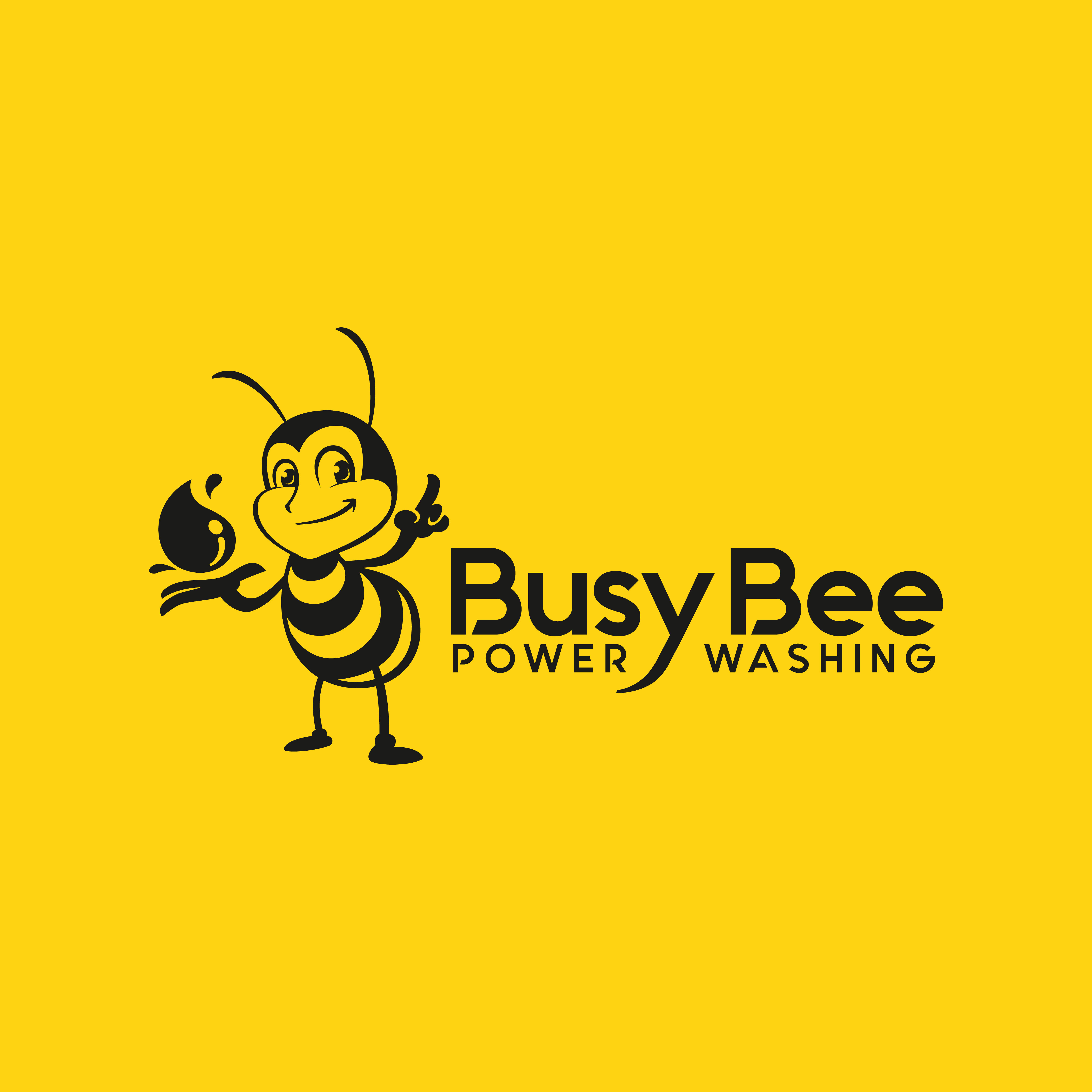 Design de Logo par Dhimant Maloo pour Busy Bee Power Washing | Design #35264492
