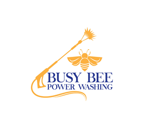 Logo Design by applefine for Busy Bee Power Washing | Design: #35266052