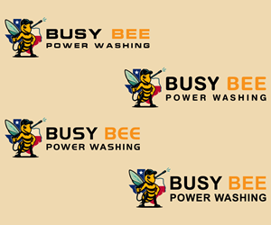 Logo Design by Ahmed125 for Busy Bee Power Washing | Design: #35286766