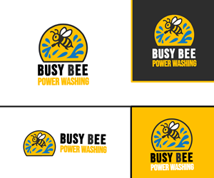 Logo Design by Pixel Pluto for Busy Bee Power Washing | Design: #35253384
