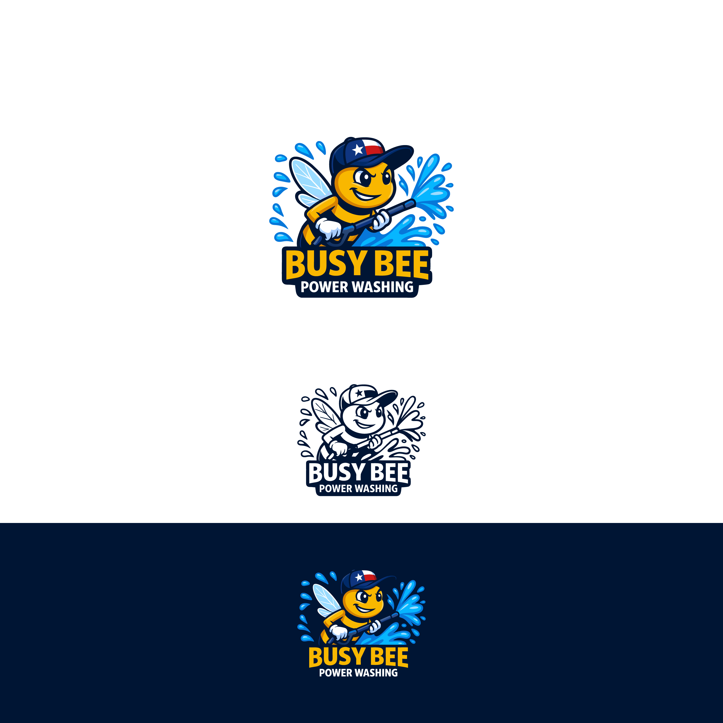 Diseño de Logo por arcoalex para Busy Bee Power Washing | Diseño #35253557