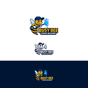 Logo Design by arcoalex for Busy Bee Power Washing | Design: #35362360