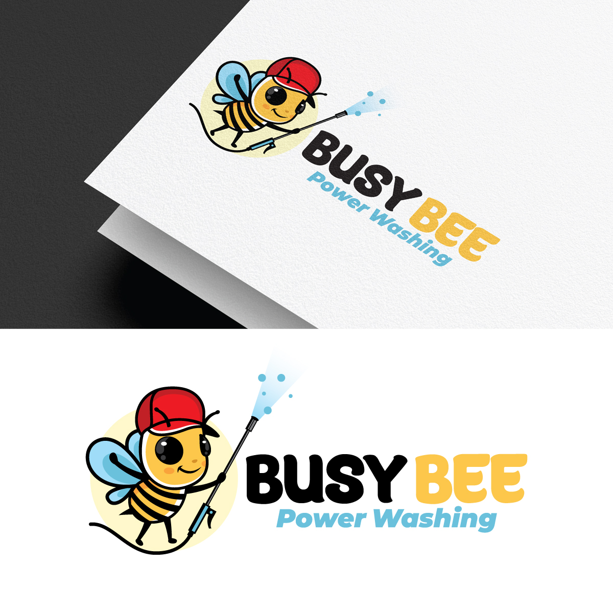 Diseño de Logo por riya.mitra07j para Busy Bee Power Washing | Diseño #35253794