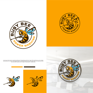 Design de Logo par Nembelas Studio pour Busy Bee Power Washing | Design : #35277656