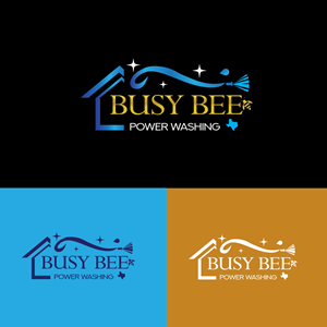 Diseño de Logo por fly  design para Busy Bee Power Washing | Diseño: #35256442