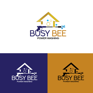Diseño de Logo por fly  design para Busy Bee Power Washing | Diseño: #35256445