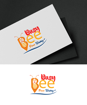 Diseño de Logo por fly  design para Busy Bee Power Washing | Diseño: #35256453