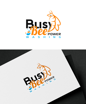 Diseño de Logo por fly  design para Busy Bee Power Washing | Diseño: #35256454
