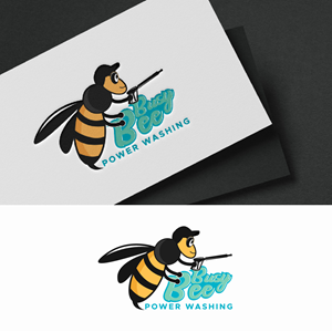 Diseño de Logo por fly  design para Busy Bee Power Washing | Diseño: #35256983