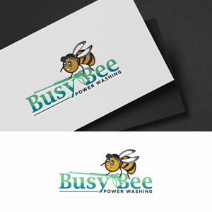 Diseño de Logo por fly  design para Busy Bee Power Washing | Diseño: #35256984