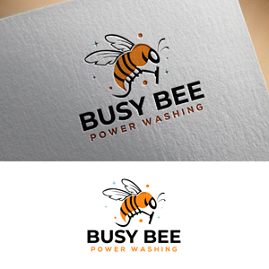 Diseño de Logo por fly  design para Busy Bee Power Washing | Diseño: #35257052