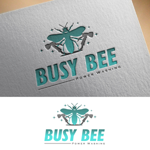 Diseño de Logo por fly  design para Busy Bee Power Washing | Diseño: #35257158