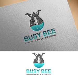 Diseño de Logo por fly  design para Busy Bee Power Washing | Diseño: #35257159