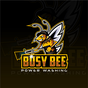Logo Design by fly  design for Busy Bee Power Washing | Design: #35263042