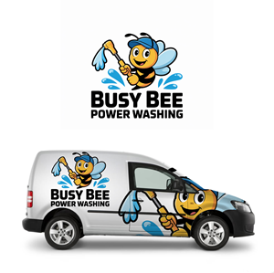 Logo Design by sushsharma99 for Busy Bee Power Washing | Design: #35252959