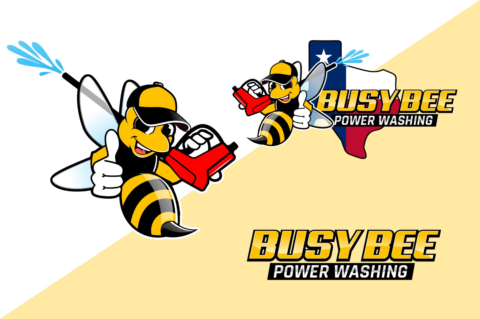 Logo Design by Sobisss for Busy Bee Power Washing | Design #35264421