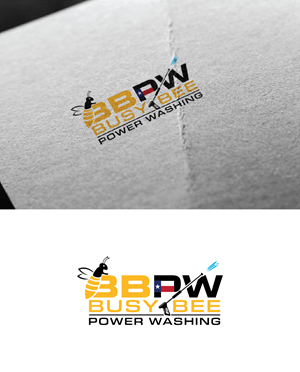 Logo Design by Maxo-Biz for Busy Bee Power Washing | Design: #35254161