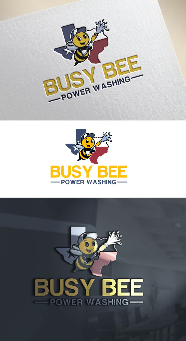 Diseño de Logo por AB design ..... para Busy Bee Power Washing | Diseño #35253150