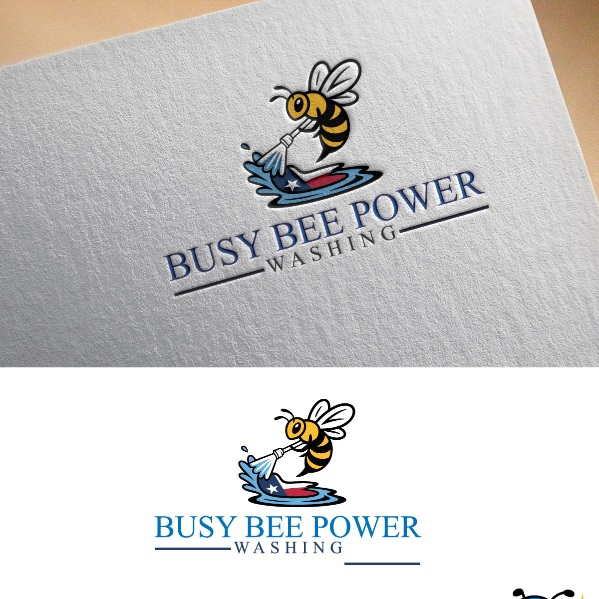 Logo-Design von Fürstenberg design für Busy Bee Power Washing | Design #35261529