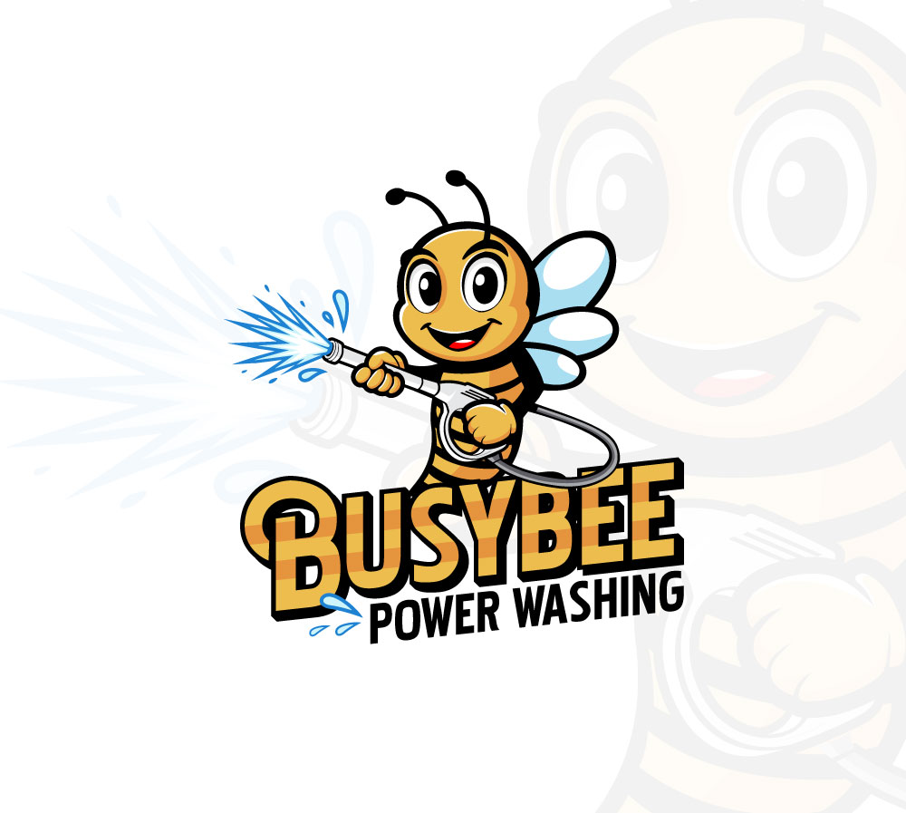Logo-Design von Cre@8ive.Colors für Busy Bee Power Washing | Design #35262628