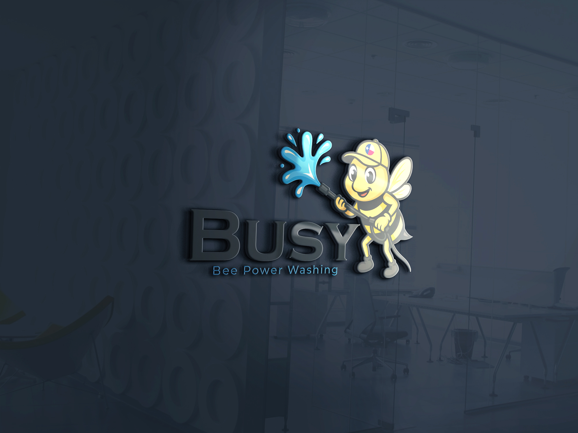 Logo Design by Raheel Dildar for Busy Bee Power Washing | Design #35255902