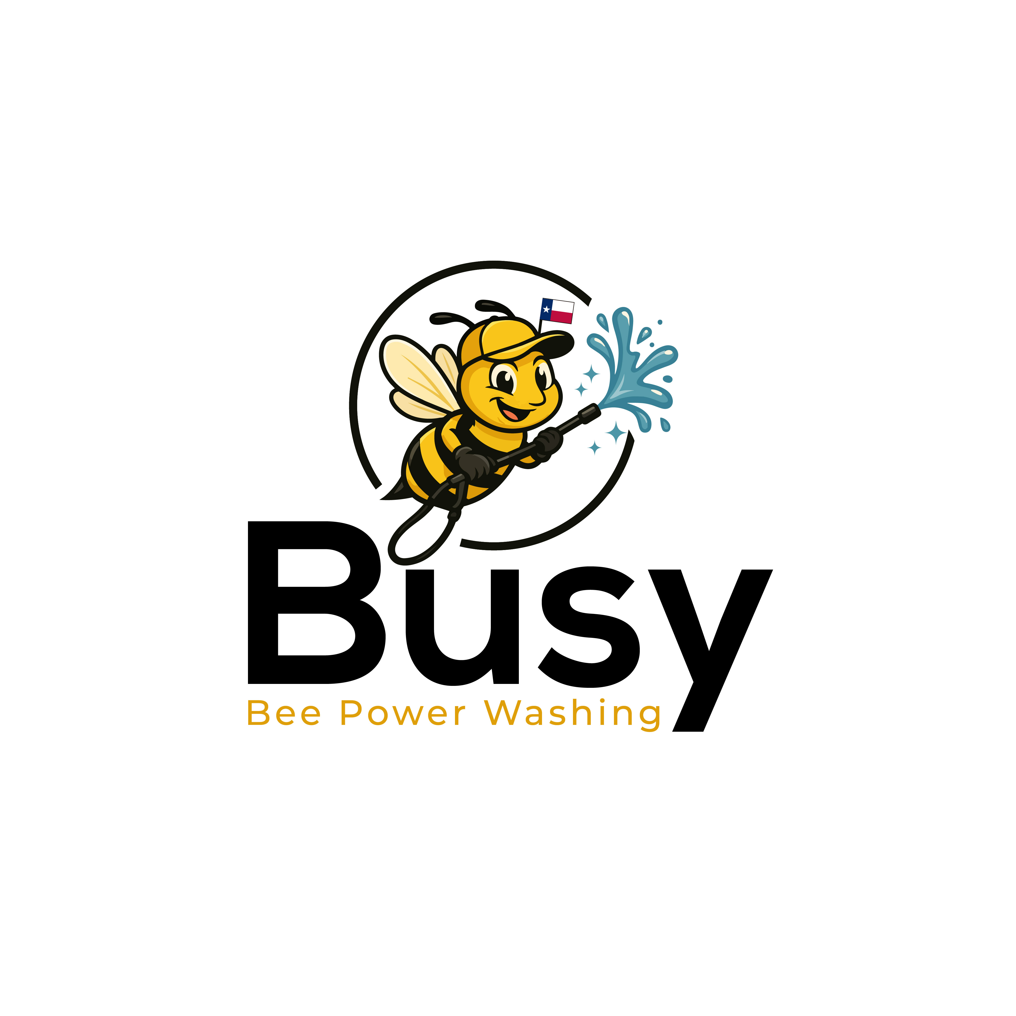 Logo Design by Raheel Dildar for Busy Bee Power Washing | Design #35255904