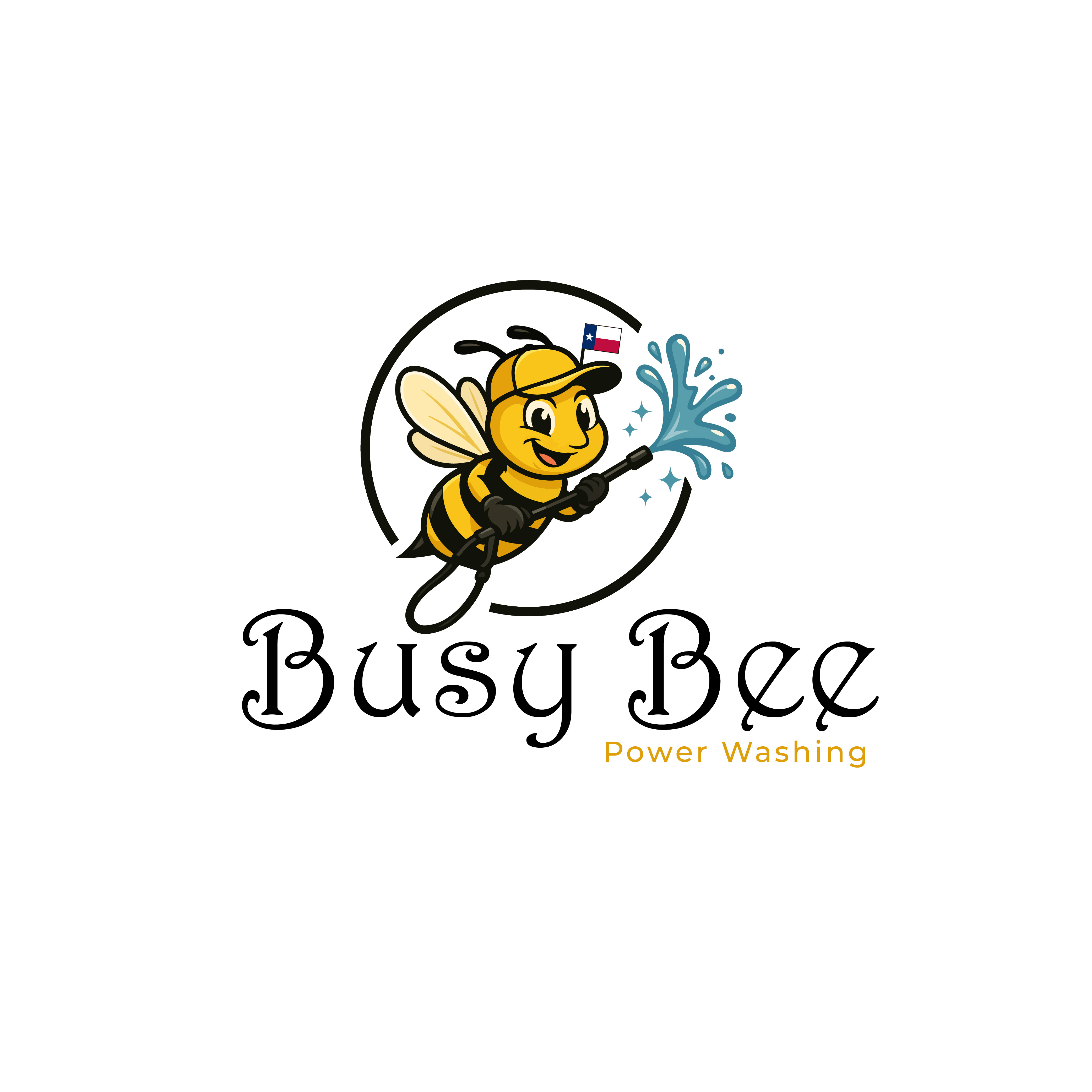 Diseño de Logo por Raheel Dildar para Busy Bee Power Washing | Diseño #35284121