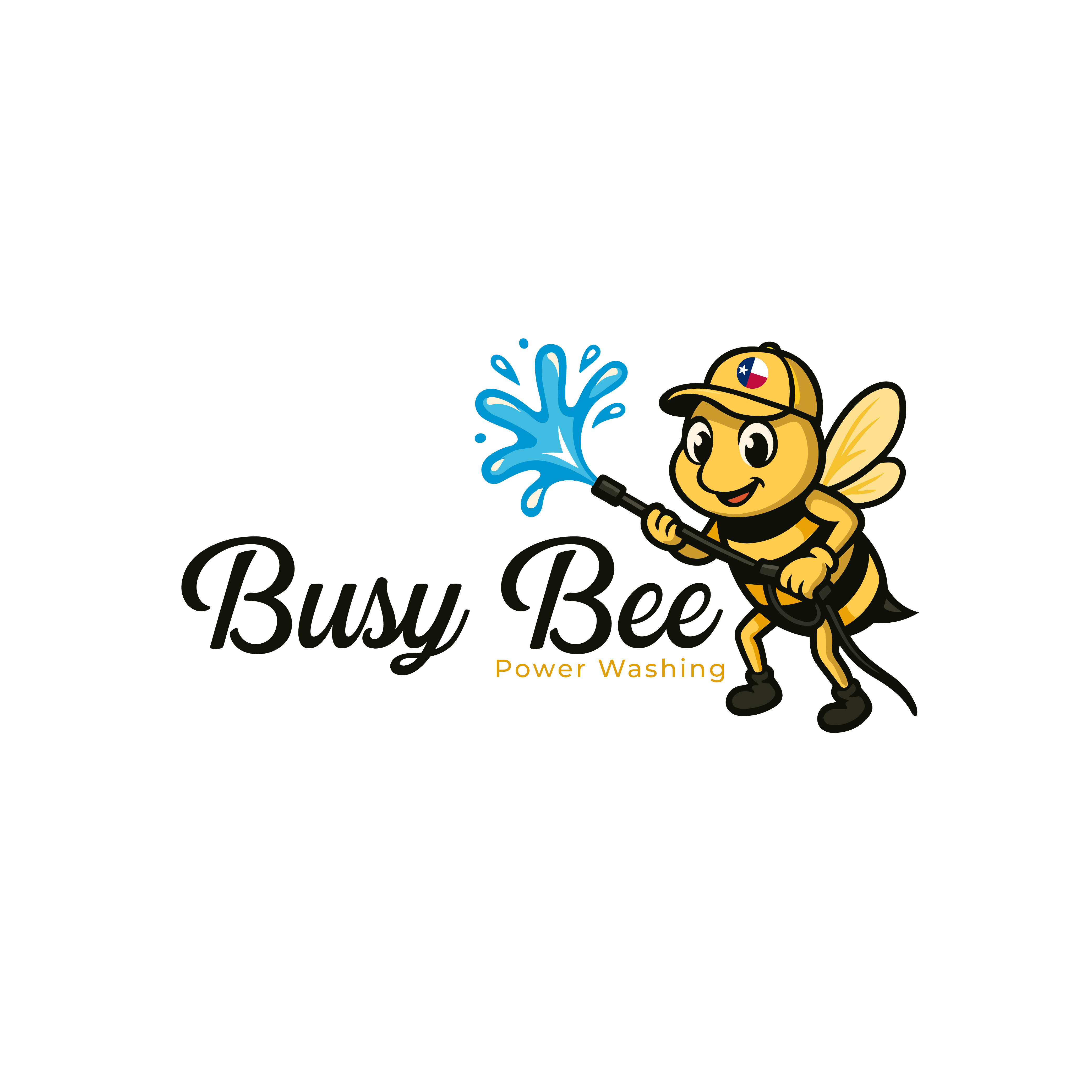 Logo Design by Raheel Dildar for Busy Bee Power Washing | Design #35284124