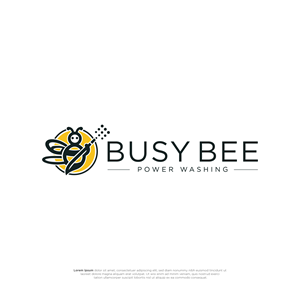 Logo Design by BerhasilKabeh for Busy Bee Power Washing | Design: #35262223