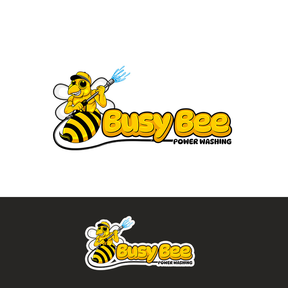 Design de Logo par teddy_sign pour Busy Bee Power Washing | Design #35267852