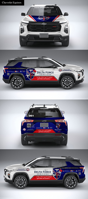 Car Wrap Design by ANGGI MAULANA PRAKOSO for Delta Force Services LLC | Design: #35330879