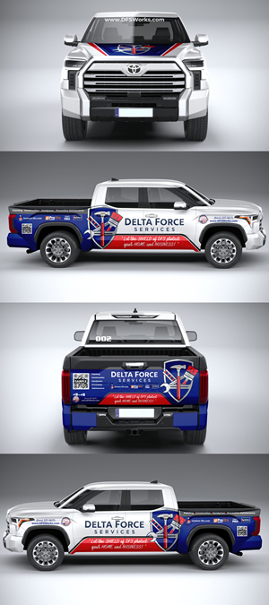 Car Wrap Design by ANGGI MAULANA PRAKOSO for Delta Force Services LLC | Design: #35330892