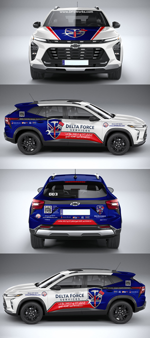 Car Wrap Design by ANGGI MAULANA PRAKOSO for Delta Force Services LLC | Design: #35330899