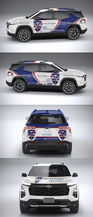 Car Wrap Design by Virgy priatna putra for Delta Force Services LLC | Design: #35269513