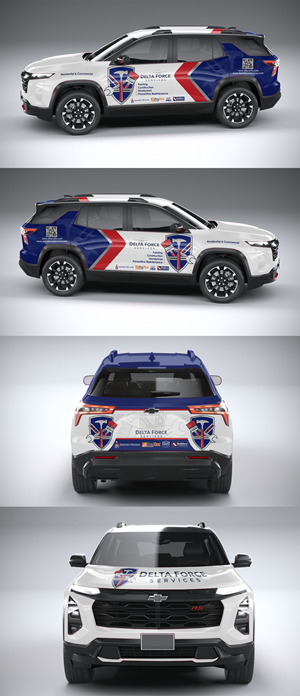 Car Wrap Design by Virgy priatna putra for Delta Force Services LLC | Design: #35269519
