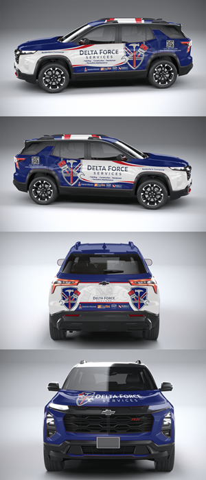 Car Wrap Design by Virgy priatna putra for Delta Force Services LLC | Design: #35269520