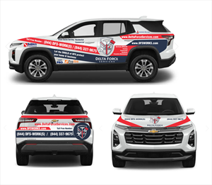 Car Wrap Design by Soul Light for Delta Force Services LLC | Design: #35254220