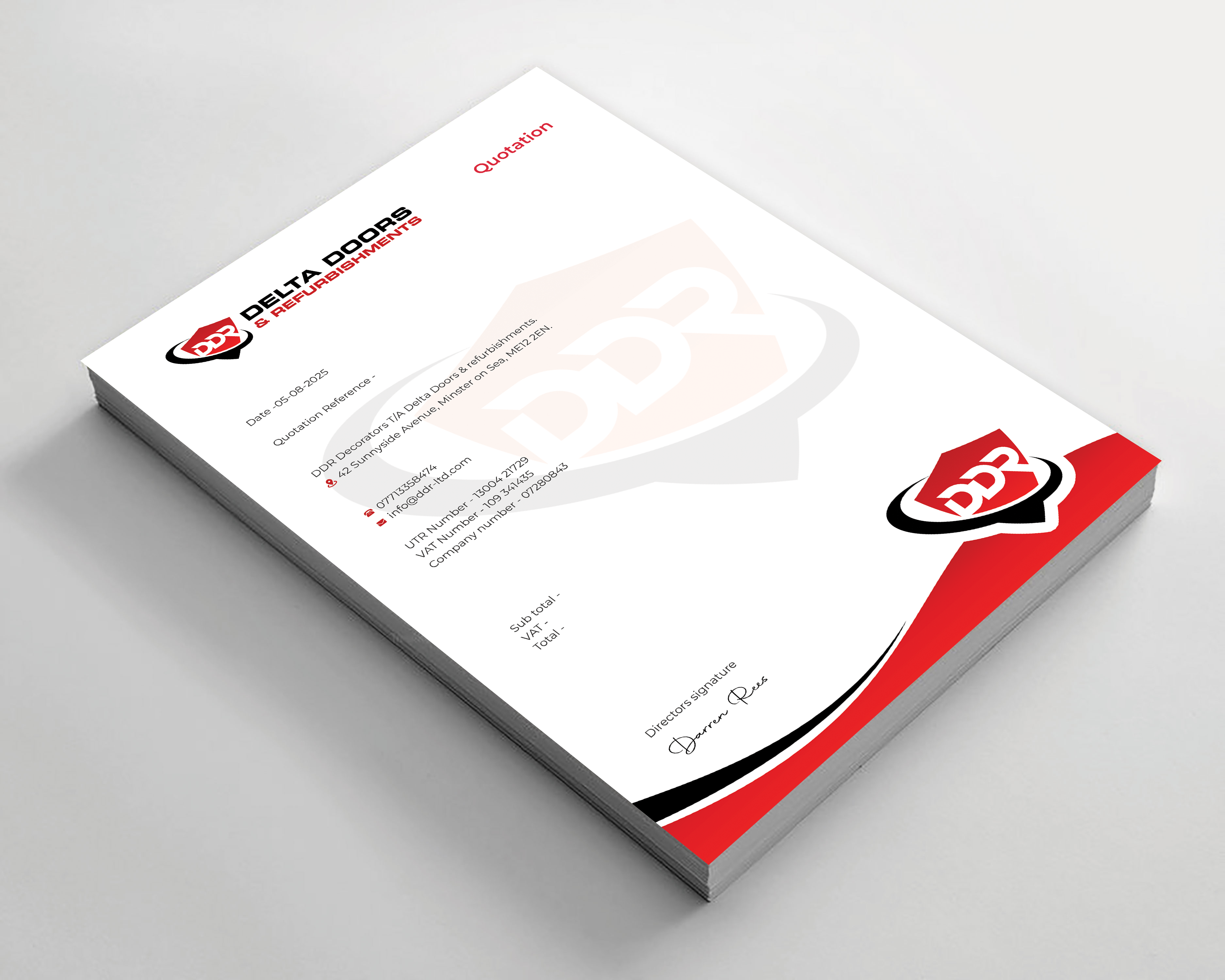 Letterhead Design by Expert Bappy for this project | Design #35270550