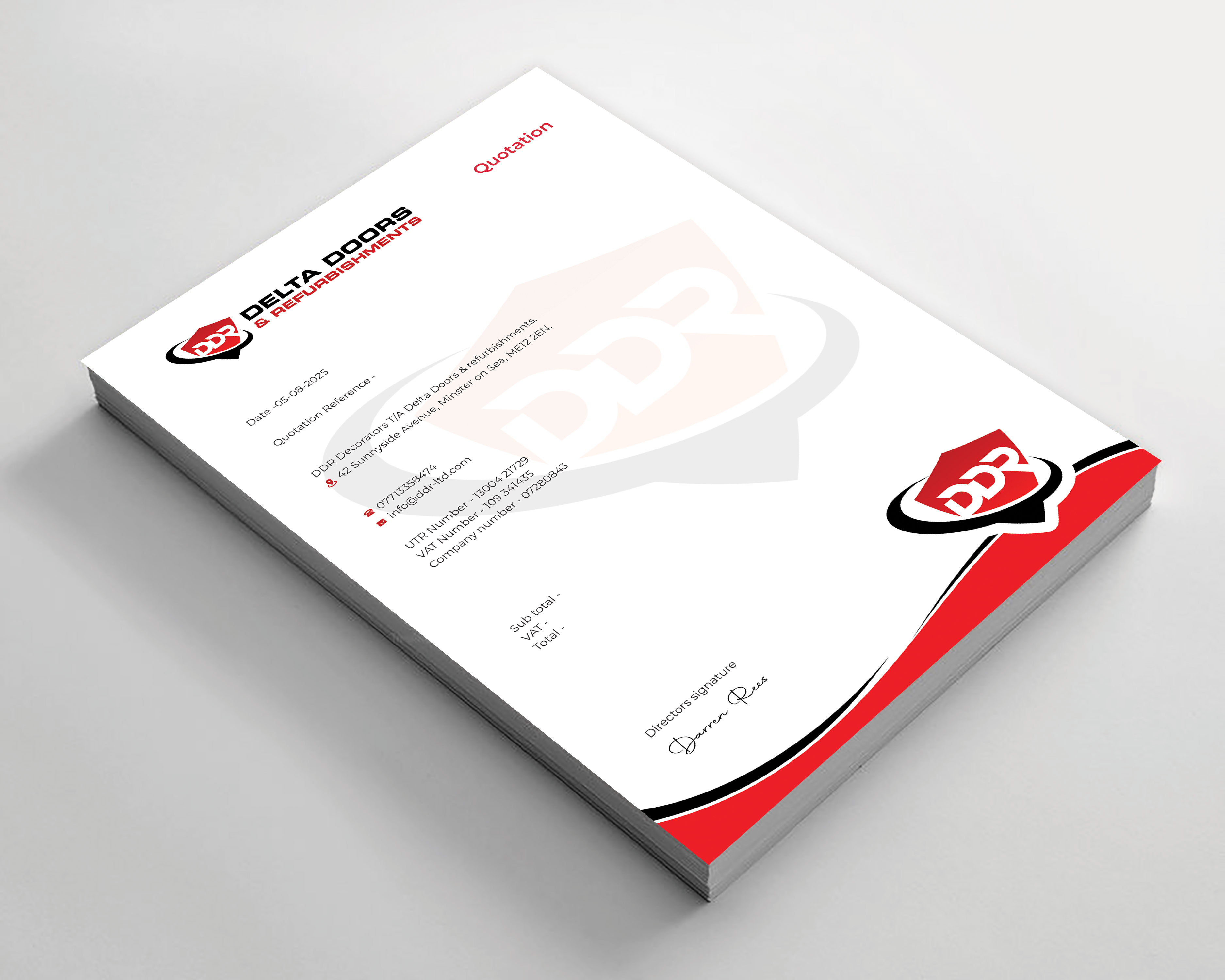 Letterhead Design by Expert Bappy for this project | Design #35270585