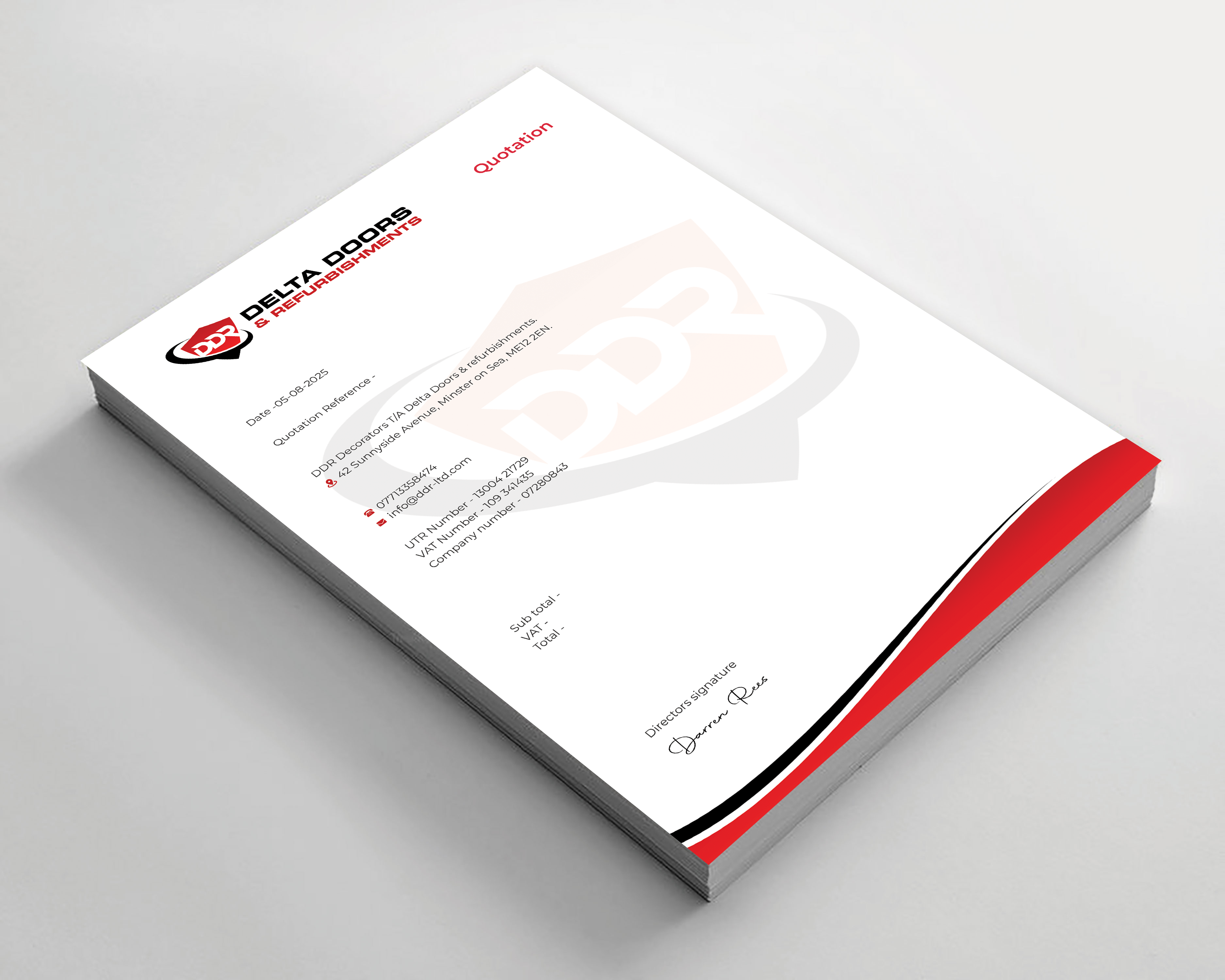 Letterhead Design by Expert Bappy for this project | Design #35270597