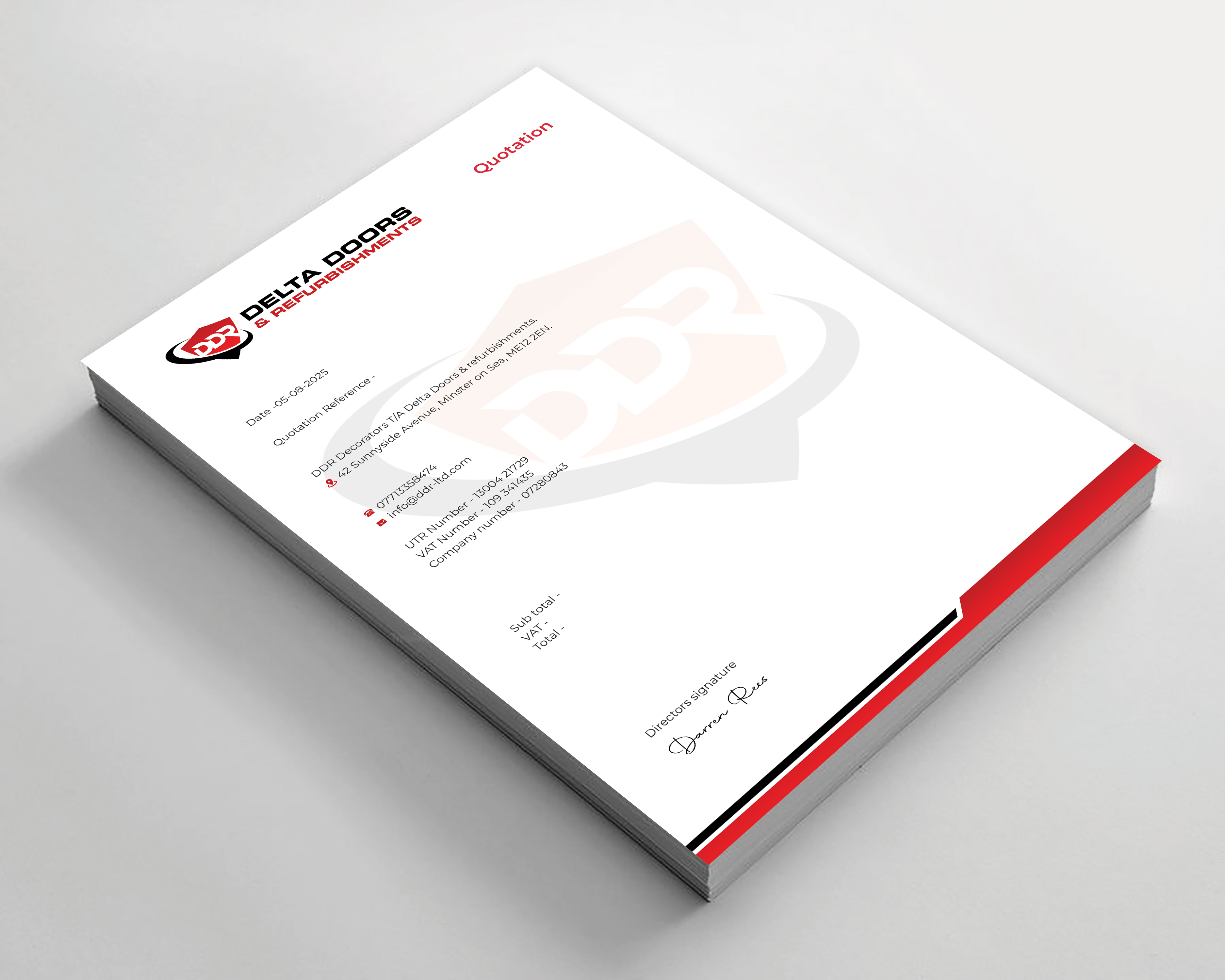 Letterhead Design by Expert Bappy for this project | Design #35270598